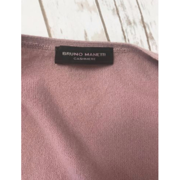 Bruno Manetti | Mauve Cashmere Cardigan - Picture 5 of 5
